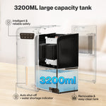 Spector Dehumidifier Humidifier 2 In 1 Portable Electric Led Auto Off Black 3.2l