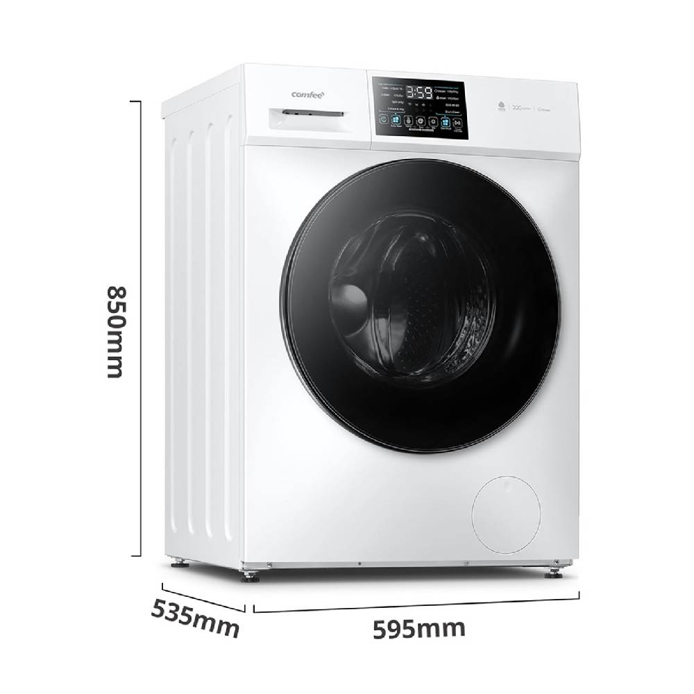 Breeins 10kg/7kg Washer Dryer Machine 2 In 1