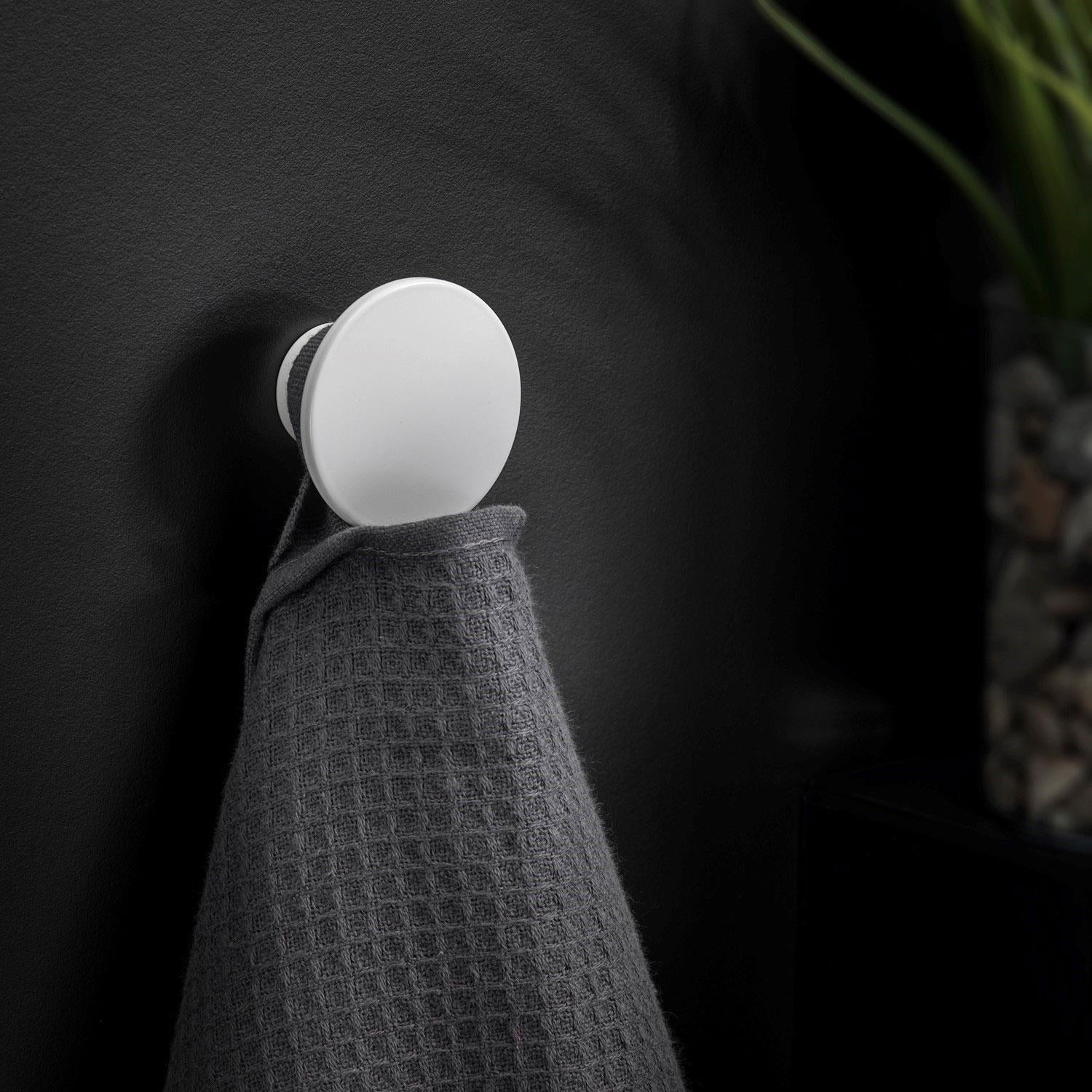 Towel Hook, Robe Hook, Coat Hook, Bwc Collection | Matte White