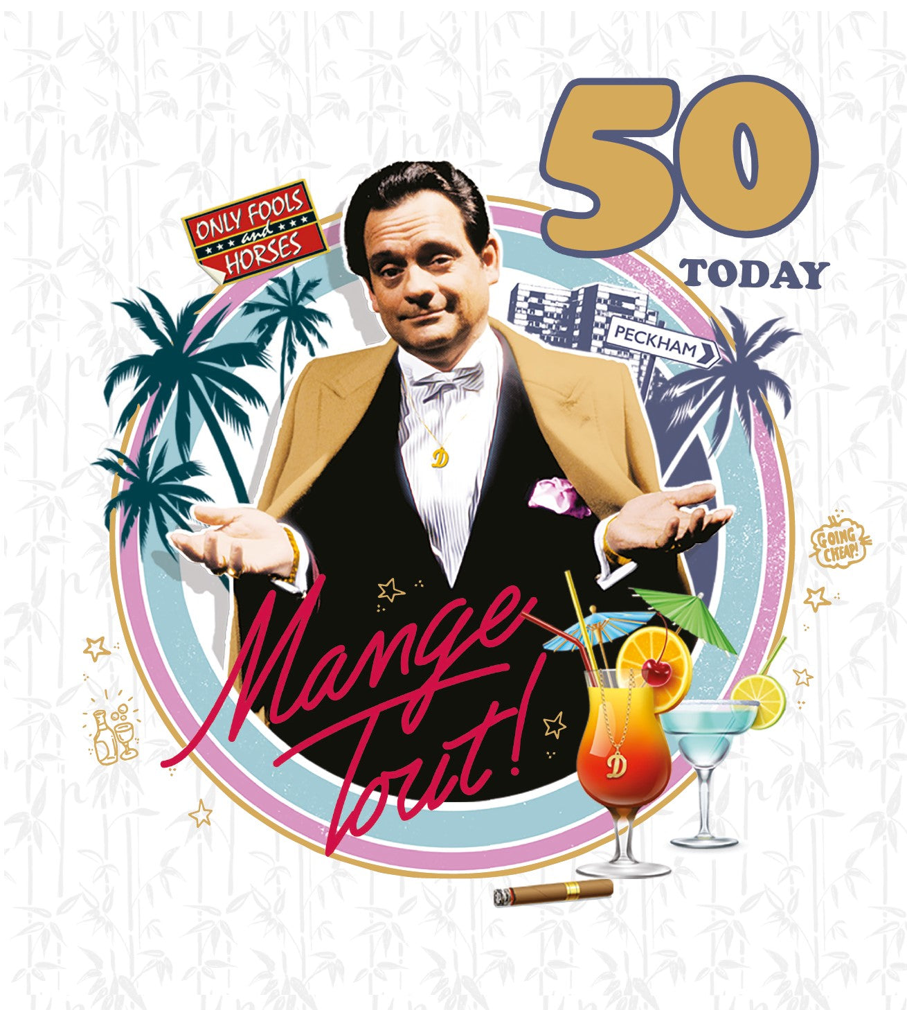 Age 50 Birthday Card Official Product