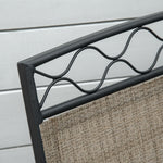 2-person Outdoor Glider Rocker Chair