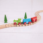 2 Crazy Track Pieces for Wooden Train Sets