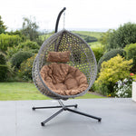 Ibstone Swing Egg Pod Chair | Brown