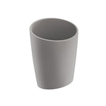 Toothbrush Holder, Matt Grey, Unique Design, Soft Finish, Saku Collection