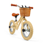 Bigjigs Toys Cream Balance Bike For Toddlers