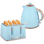 1.7l Kettle Set With Crumb Tray | Blue