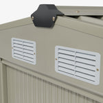 Breeins 8x6 FT Large Metal Garden Tool Storage Shed