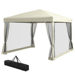 2.97 X 2.97m Gazebo Canopy Pop Up Tent Mesh Screen Shade