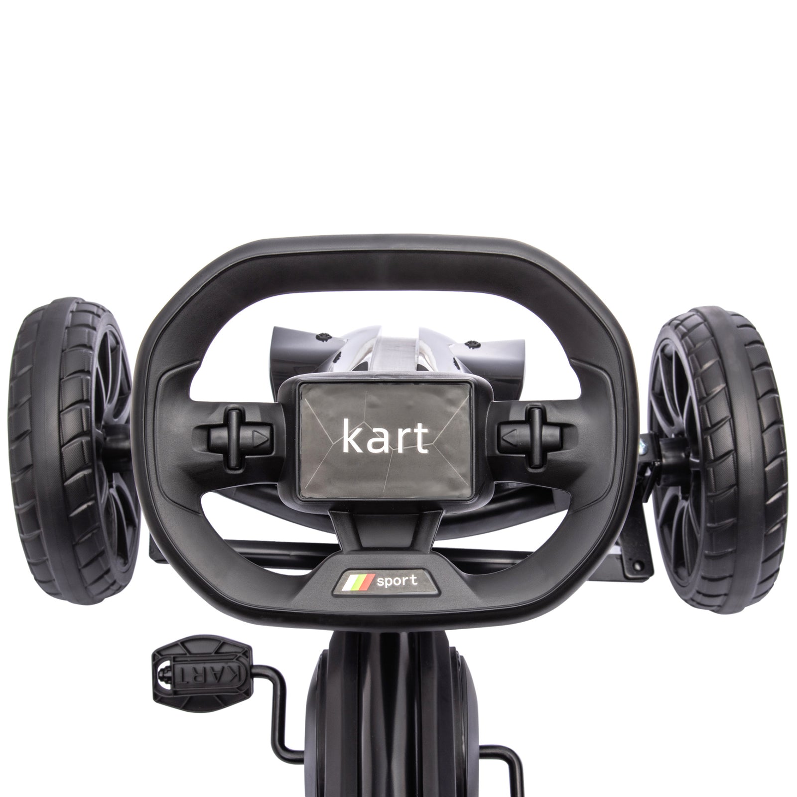 Pedal Go Kart W/eva Tyres, Handbrake | Black