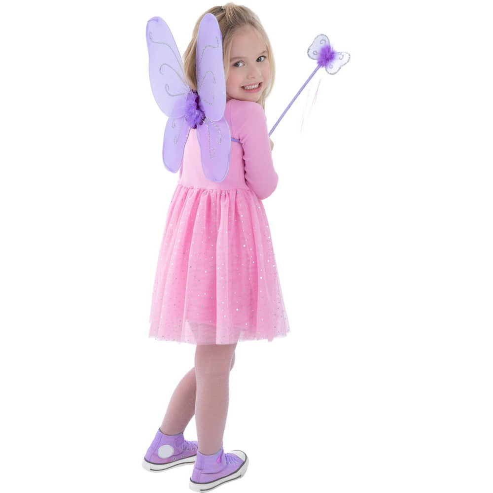Butterfly Wings & Wand | Purple