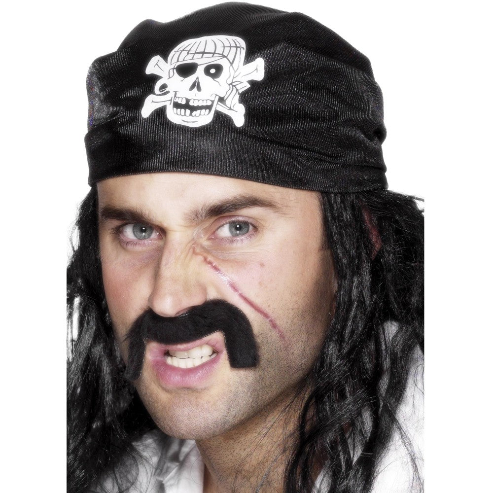 Pirate Bandana, With Skull & Crossbones