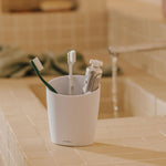 Soap Dispenser 300ml Matt Grey Unique Design Soft Finish Saku Collection