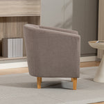 Millie Fabric Accent Chair | Brown