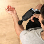 Massage Gun W/ 2500mah Battery, 20 Speed Modes & Lcd Touch Screen, Grey