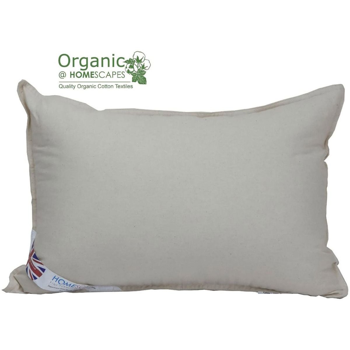 Organic Cotton Pillow With Luxury Microfibre Filling