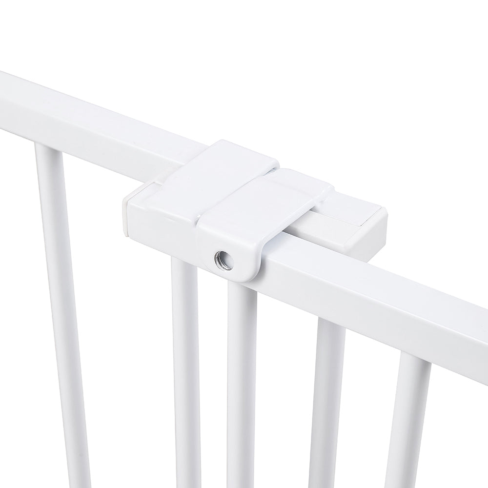 Extendable Easy-closing Metal Safety Gate For Pet And Baby