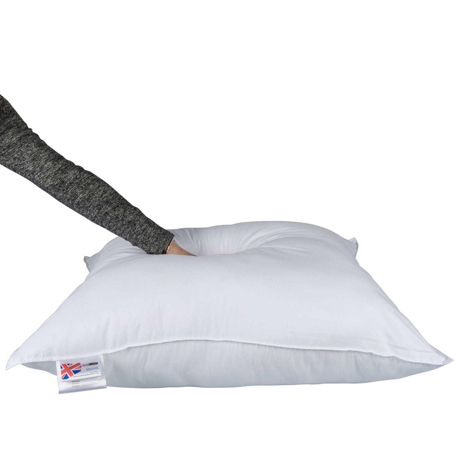 Microfibre Euro Continental Square Pillow Pair - 80cm X 80cm (32"x32")