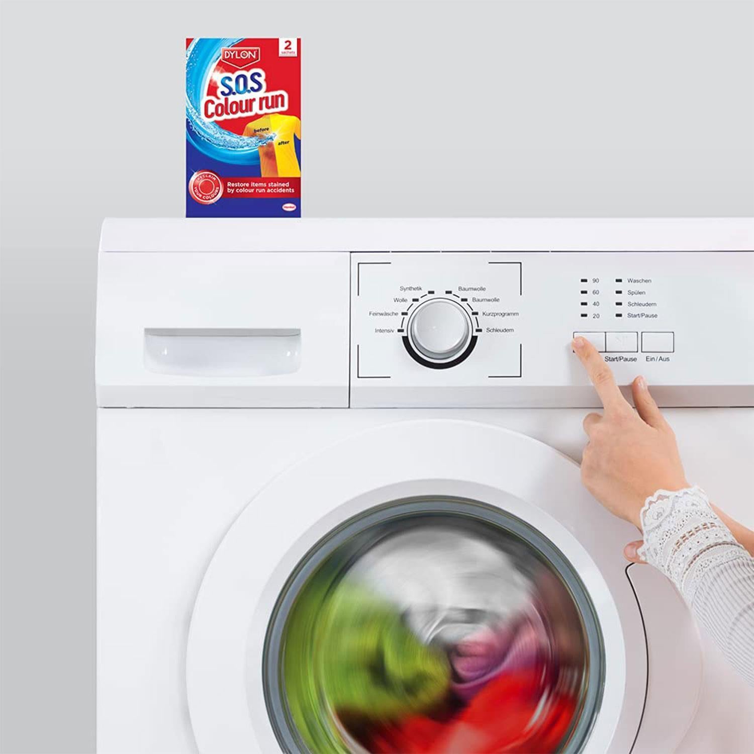 DYLON Sos Colour Run Remover 2 Sachets, 6pk