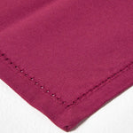 Plain Cotton Fabric 4 Napkins Set | 45cm x 45cm | Plum