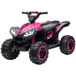 12v Electric Quad Bikes For Kids Ride On Car Atv Toy For 3-5 Years | Pink