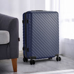 Lightweight Hardside Travel Suitcase With Spinner Wheels | Blue