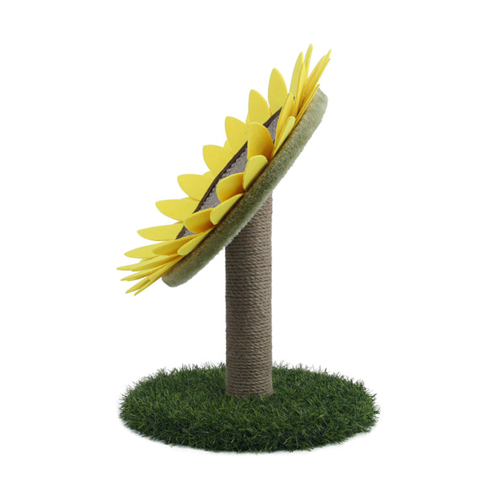 Sisal Sunflower Cat Scratching Post