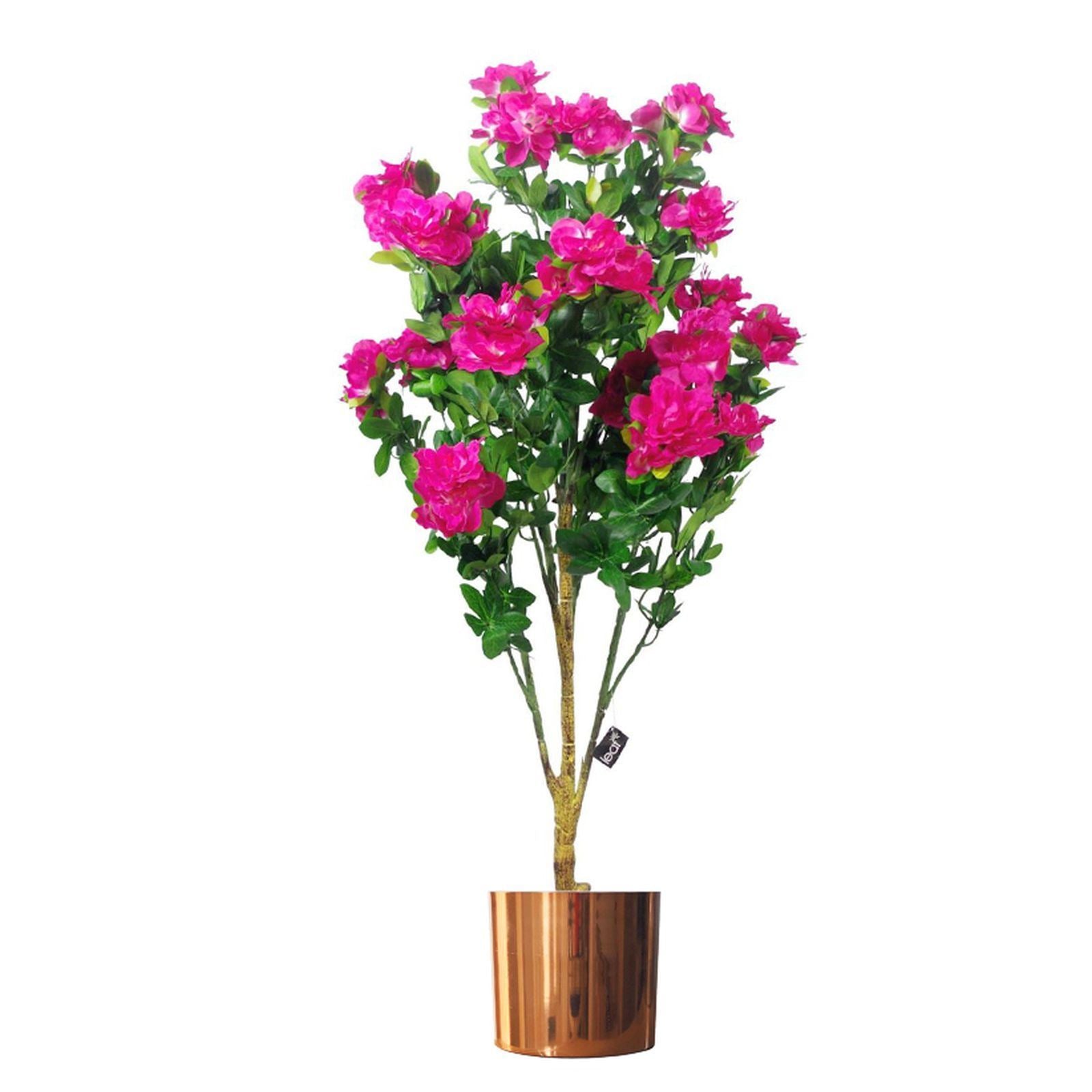 18cm Leaf Modern Planter Copper