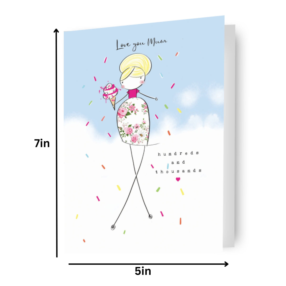 Love You Mum' Mother's Day Card Official Product