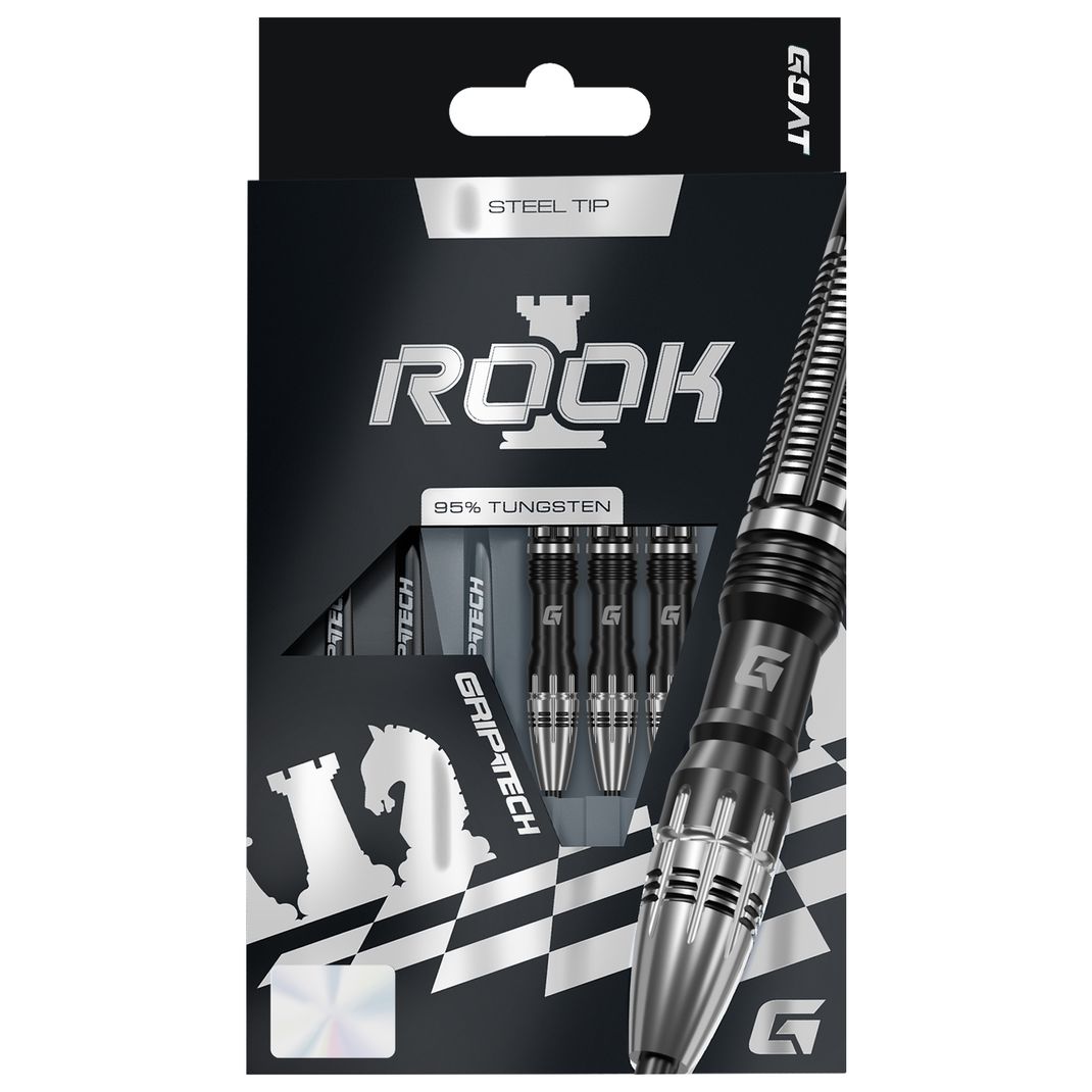 Rook 95% Tungsten Steel Tip | 22g | Silver