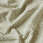 Kashi Cotton Throw With Tassels | 255cm x 360cm | Sage Green