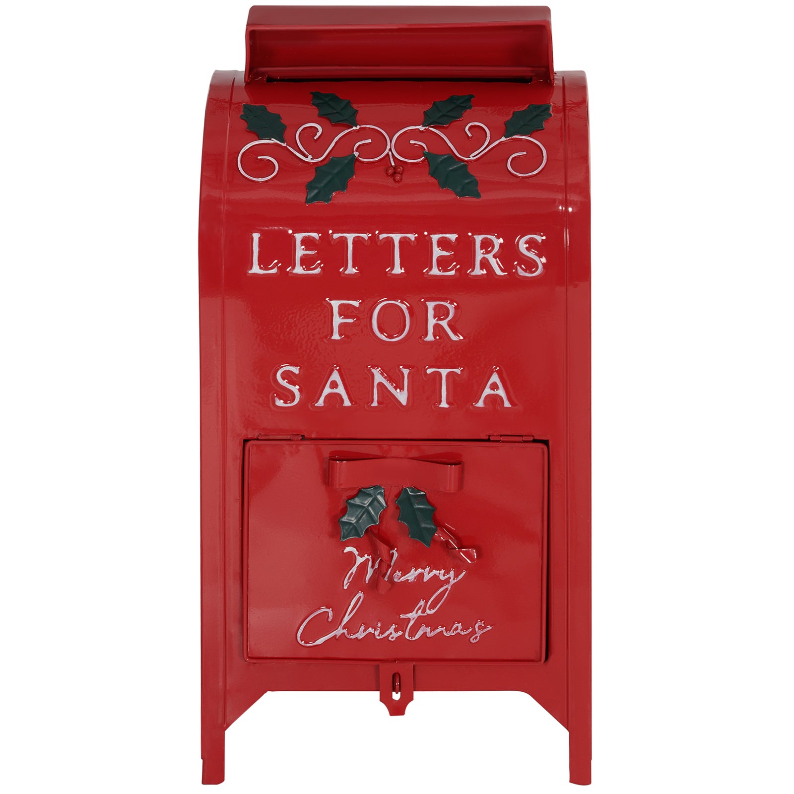 Christmas Post Box Freestanding Or Wall Mounted