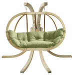 Globo Royal Double Seater Hanging Chair Set | Double | Green