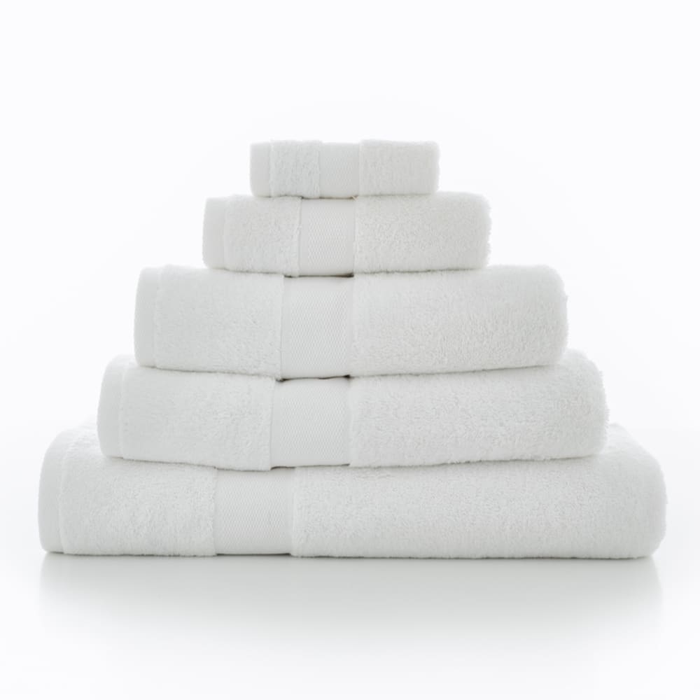 Egyptian Embrace Towels – 550gsm Egyptian Cotton, Fluffy Soft & Highly Absorbent | Hand Towel Pair | White
