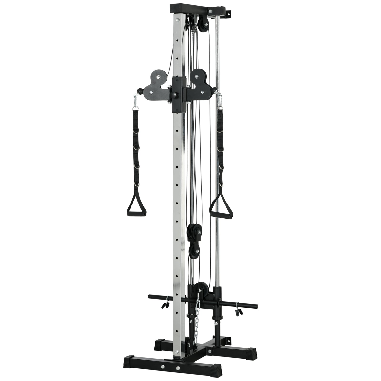 Wall Mount Dual Pulley Cable Machine