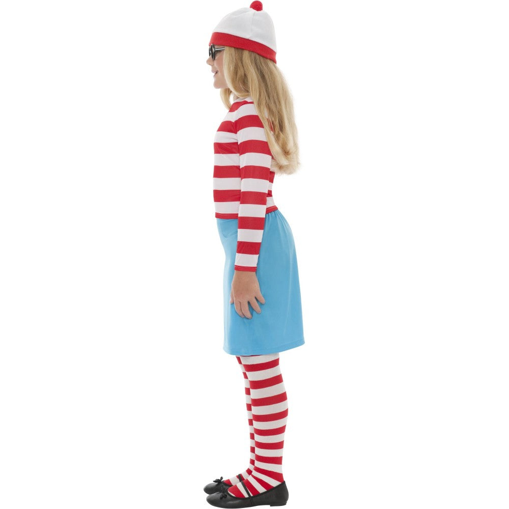 Where's Wally? Wenda Child Costume | Age 10-12