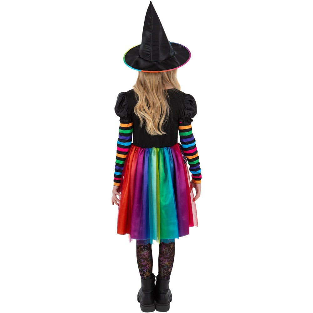 Rainbow Witch Costume | Age 10-12