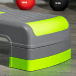Aerobic Stepper Adjustable Height 3 Levels | Green