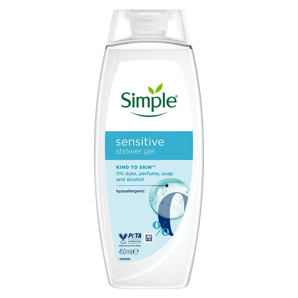 Shower Gel & Shower Cream 450ml Sensitive Skin | Set of 12