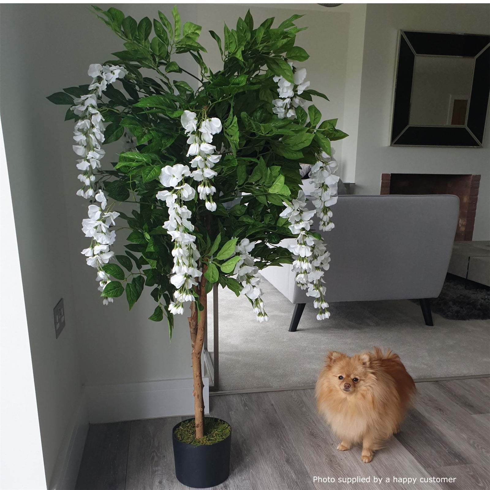 130cm  Design Uk Realistic Artificial Wisteria Tree