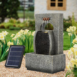 Creative Solar-powered Outdoor Garden Water Fountain Decor