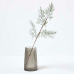 Artificial Snowy Christmas Pine Stem, 27 Cm