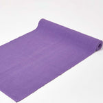 Cotton Plain Table Runner | Purple