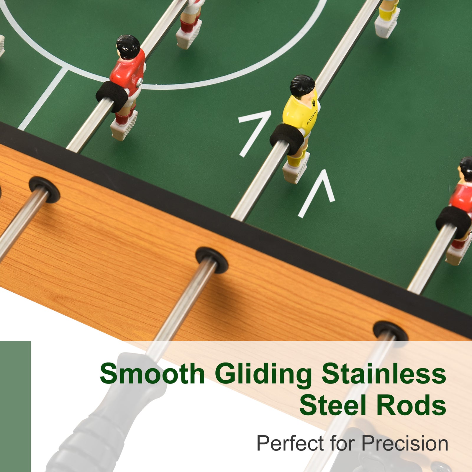 Folding Football Gaming Table For Family Fun | Yellow