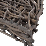Wicker Rustic Willow Heart Decor