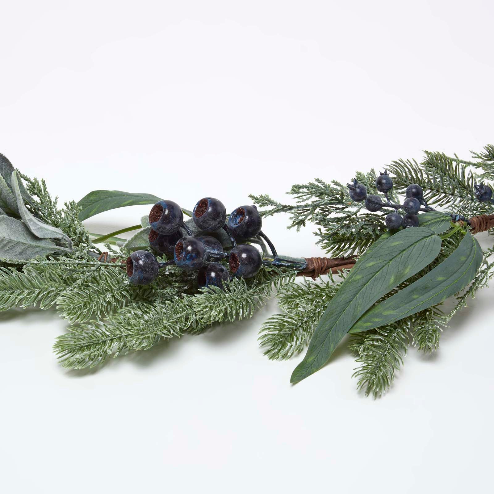 Artificial Blueberry Garland, 150 Cm