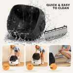 PawHut Self Cleaning Cat Litter Tray With Integrated Security Protection