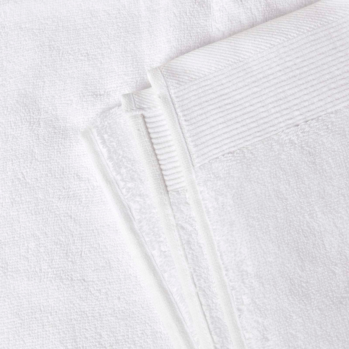 100% Combed Egyptian Cotton 700 Gsm Towels | Face Towel | White