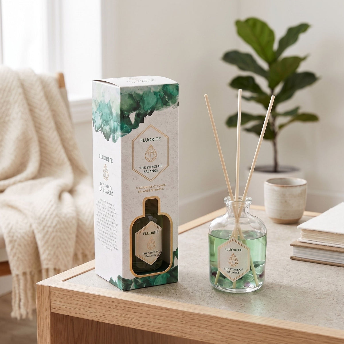Crystal Reed Diffuser Vetiver Scent