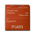Ultra Thin Condoms For Safer Sex And Contraception Regular Fit, 12pcs