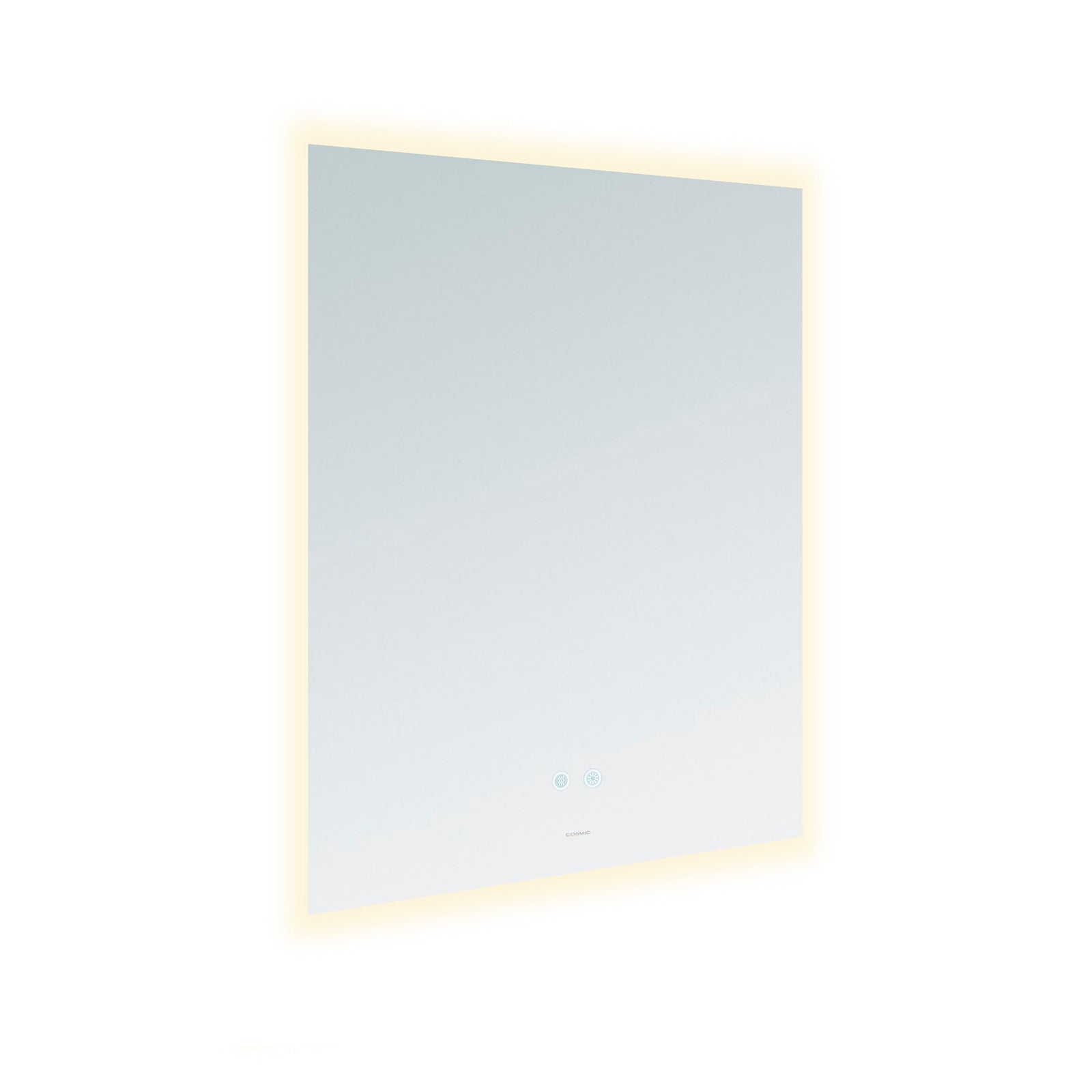 Illuminated Bathroom Mirror 80 X 60 Cm, Rectangular